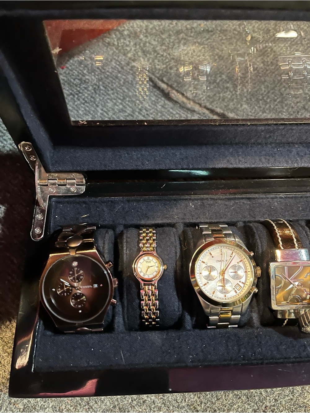 Mens watch watch lot Gold and Silver